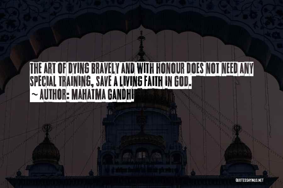 Living And Dying Quotes By Mahatma Gandhi