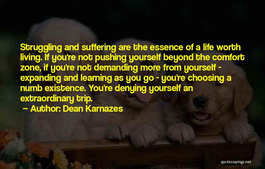 Living And Learning Quotes By Dean Karnazes