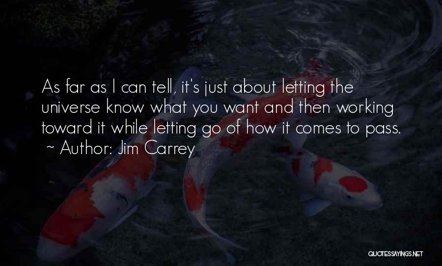 Living And Letting Go Quotes By Jim Carrey