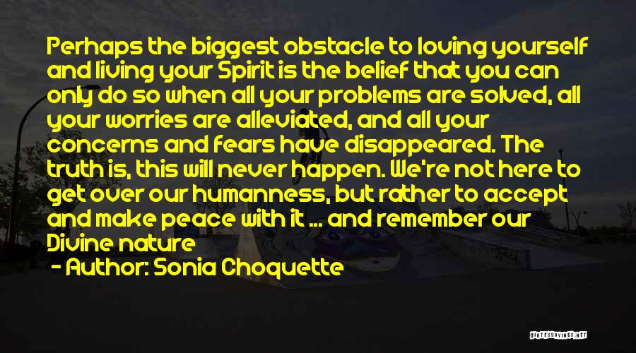 Living And Loving Quotes By Sonia Choquette