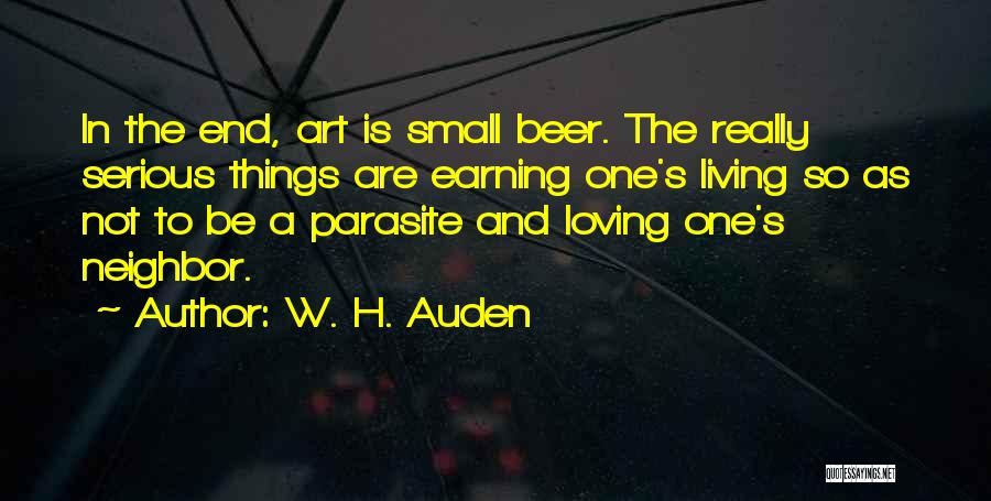 Living And Loving Quotes By W. H. Auden