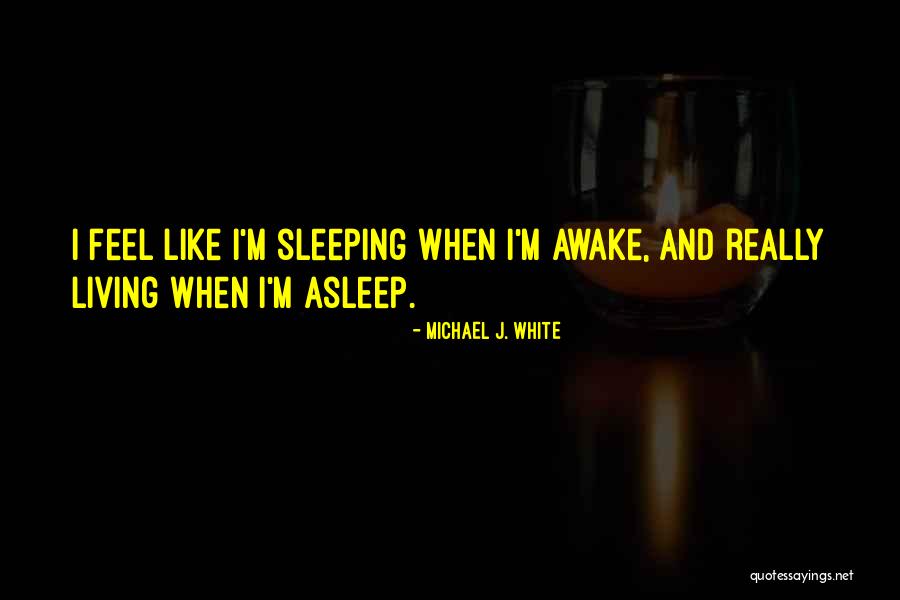 Living Awake Quotes By Michael J. White Living Awake Quotes By Michael J. White