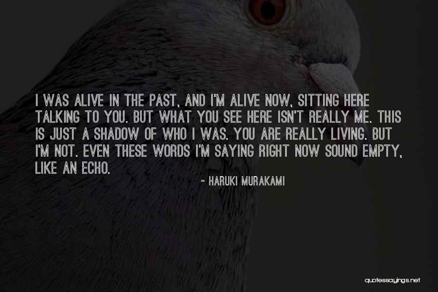 Living But Not Alive Quotes By Haruki Murakami Living But Not Alive Quotes By Haruki Murakami