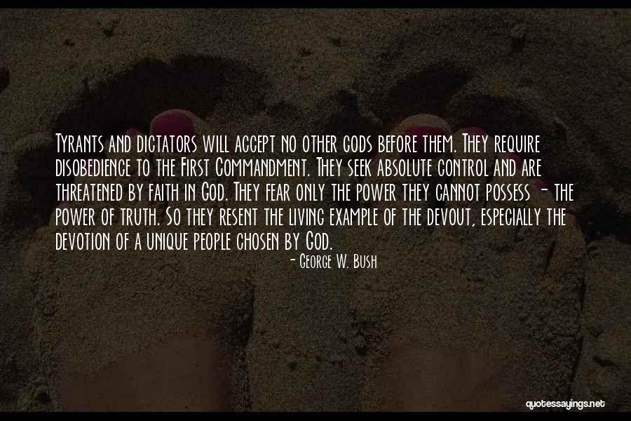 Living By Example Quotes By George W. Bush Living By Example Quotes By George W. Bush