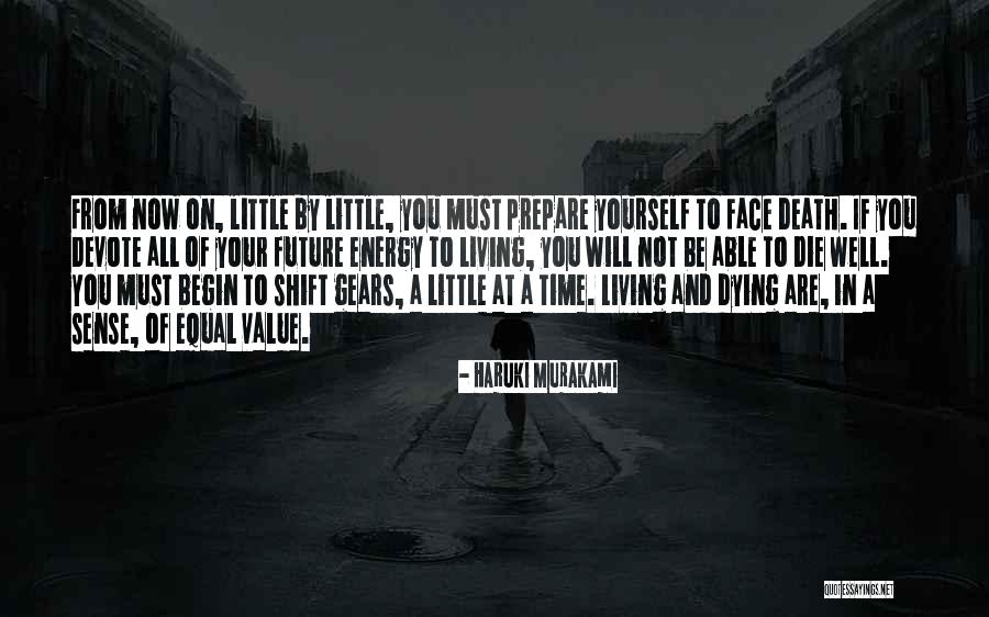 Living By Yourself Quotes By Haruki Murakami