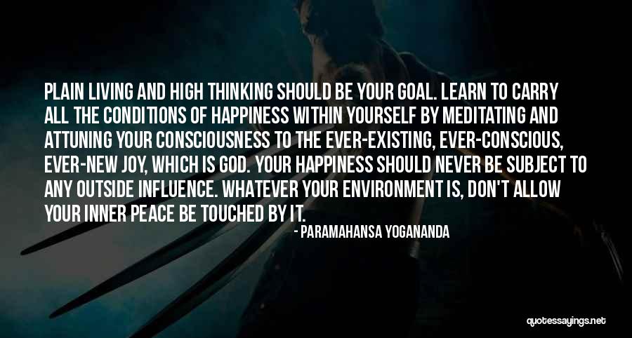 Living By Yourself Quotes By Paramahansa Yogananda