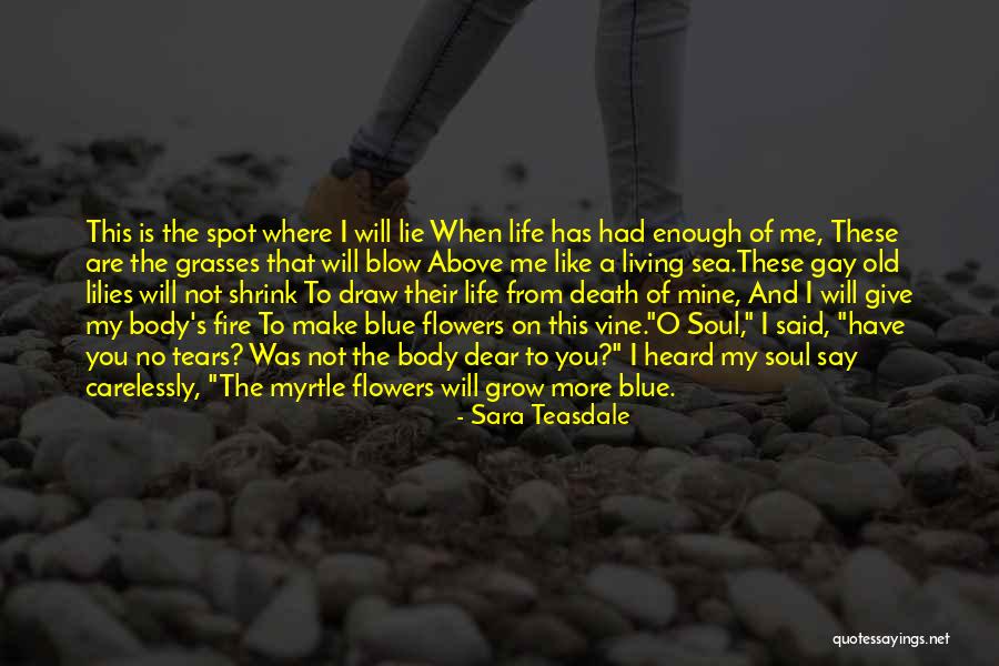 Living Carelessly Quotes By Sara Teasdale