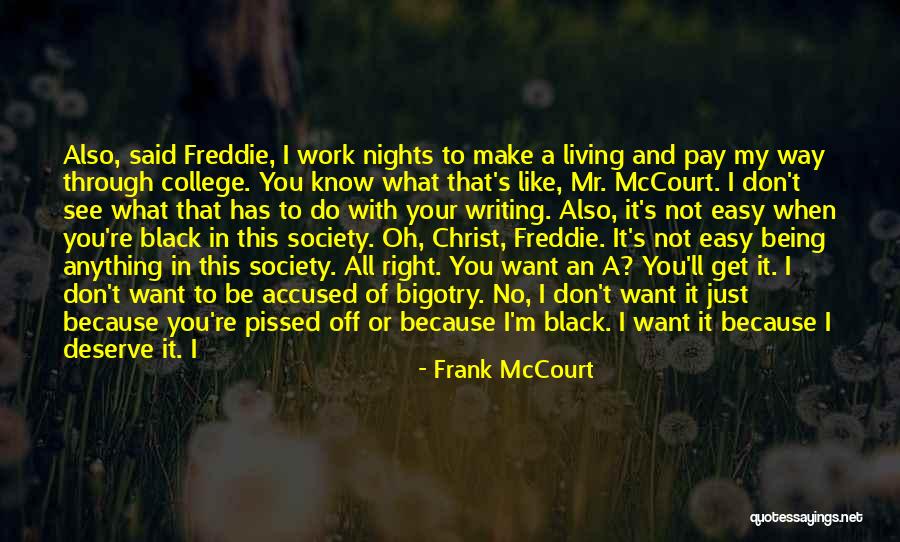 Living Christ Like Quotes By Frank McCourt Living Christ Like Quotes By Frank McCourt