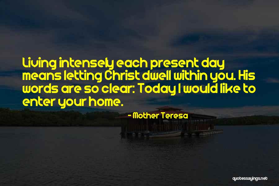 Living Christ Like Quotes By Mother Teresa Living Christ Like Quotes By Mother Teresa