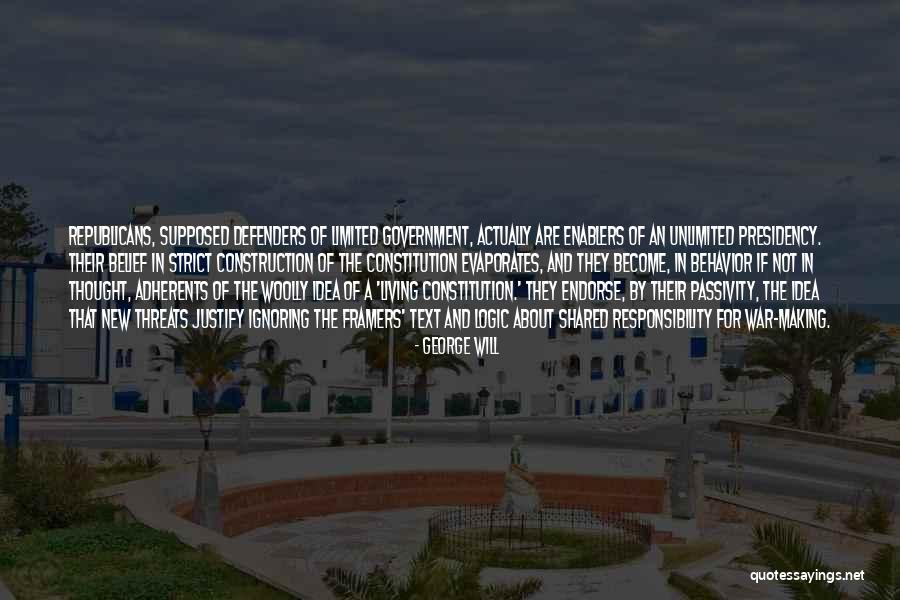 Living Constitution Quotes By George Will Living Constitution Quotes By George Will