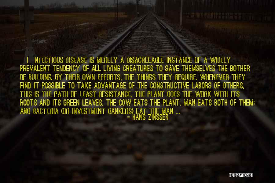 Living Creatures Quotes By Hans Zinsser