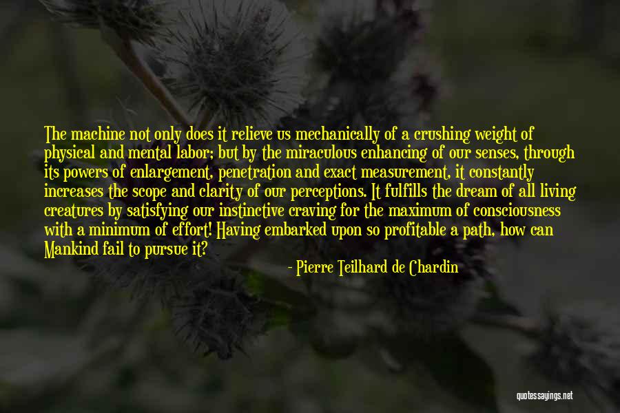 Living Creatures Quotes By Pierre Teilhard De Chardin
