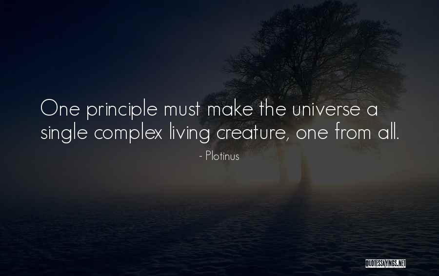 Living Creatures Quotes By Plotinus