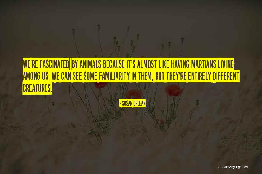 Living Creatures Quotes By Susan Orlean
