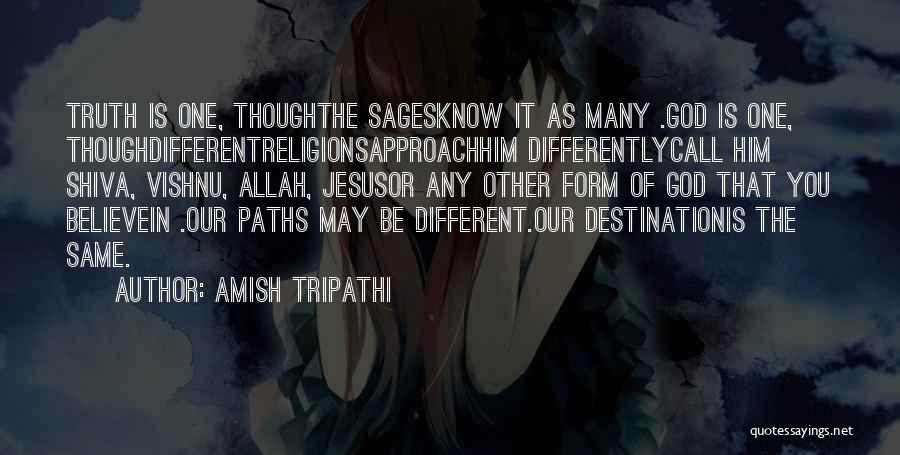 Living Differently Quotes By Amish Tripathi
