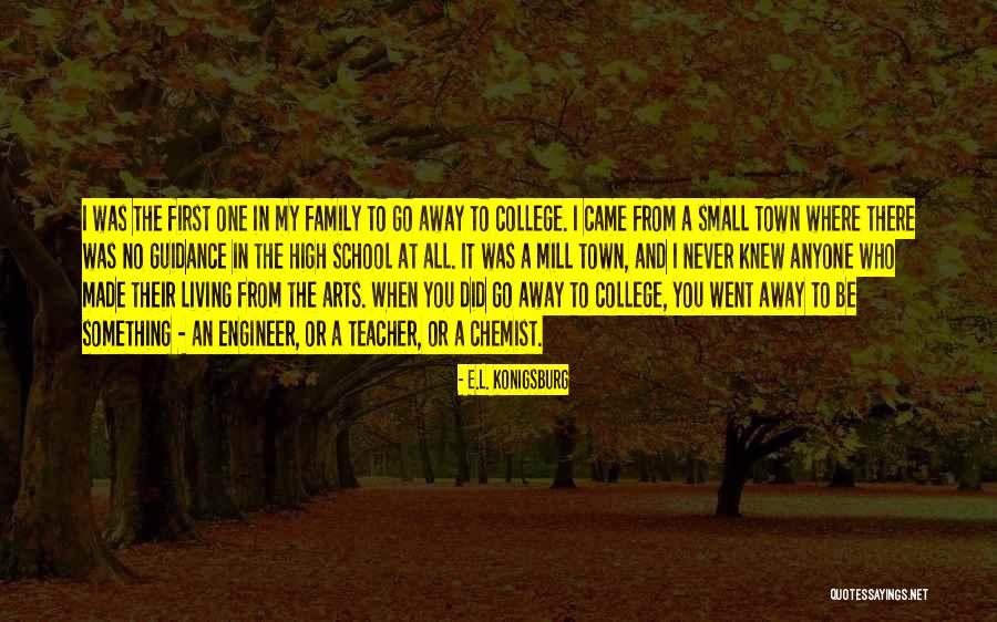 Living Far Away From Family Quotes By E.L. Konigsburg