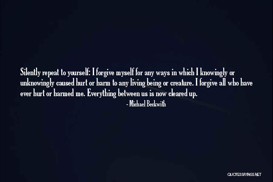 Living For Yourself Quotes By Michael Beckwith