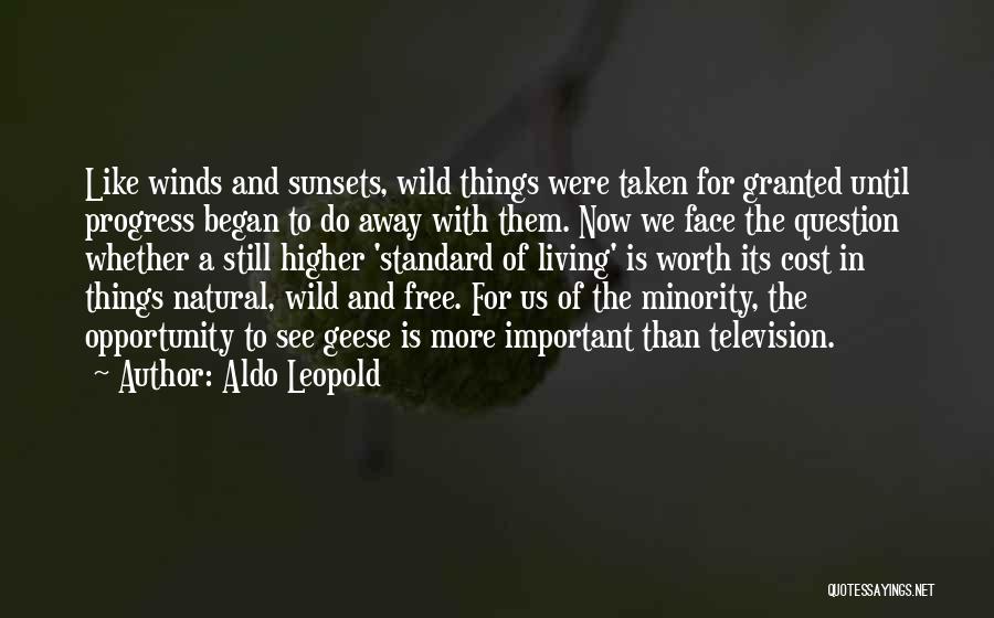 Living Free And Wild Quotes By Aldo Leopold