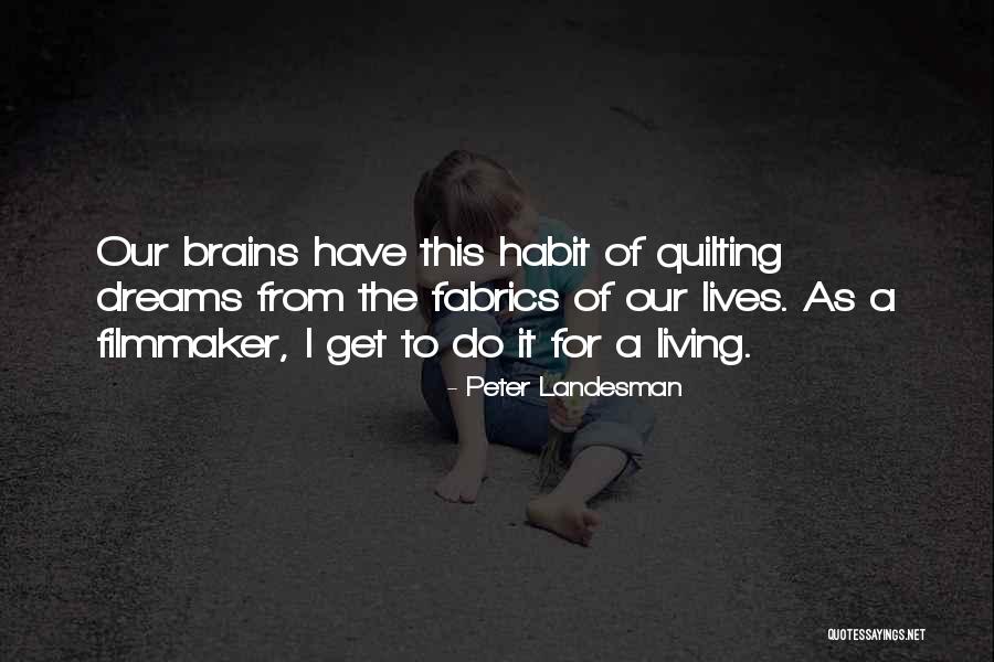 Living Habit Quotes By Peter Landesman Living Habit Quotes By Peter Landesman