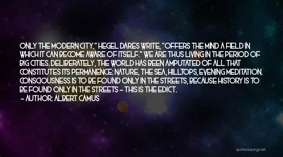 Living In A Big World Quotes By Albert Camus