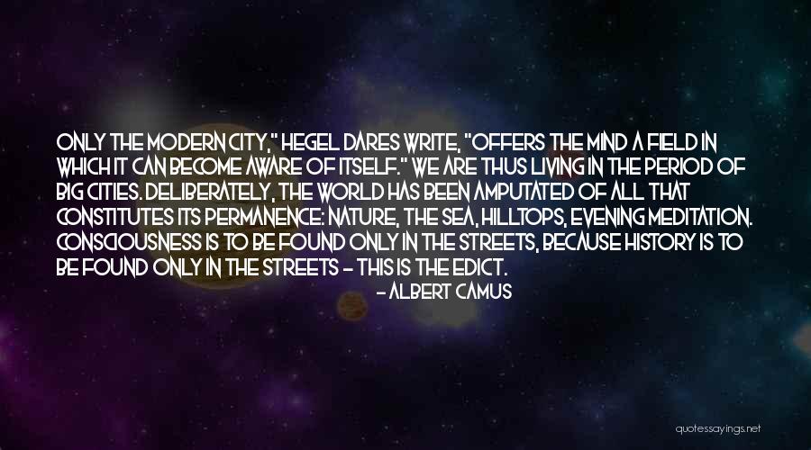 Living In A Big World Quotes By Albert Camus