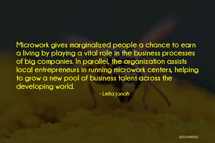 Living In A Big World Quotes By Leila Janah Living In A Big World Quotes By Leila Janah