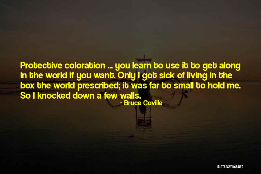 Living In A Small World Quotes By Bruce Coville