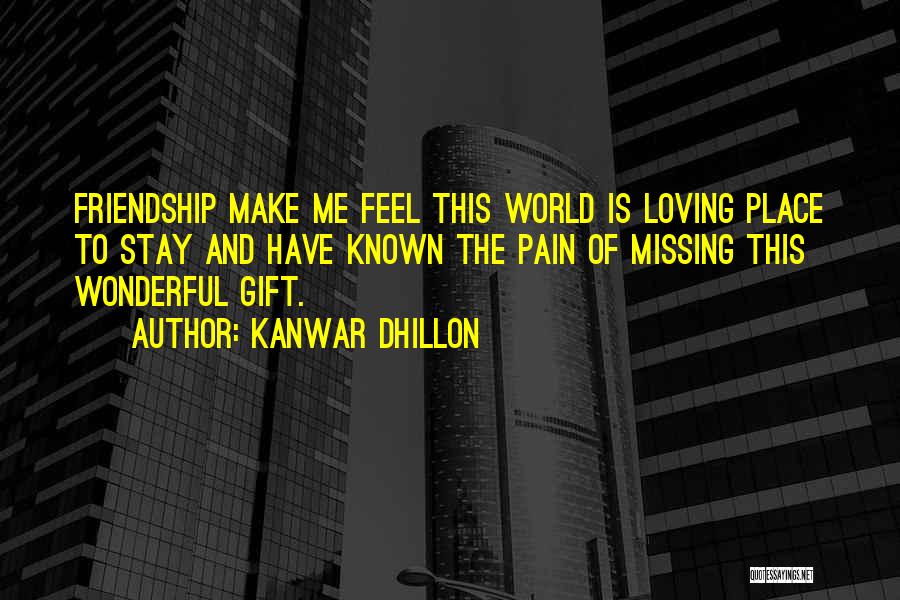 Living In A World Of Pain Quotes By Kanwar Dhillon