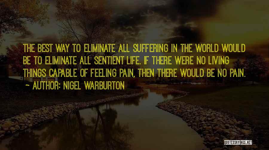 Living In A World Of Pain Quotes By Nigel Warburton