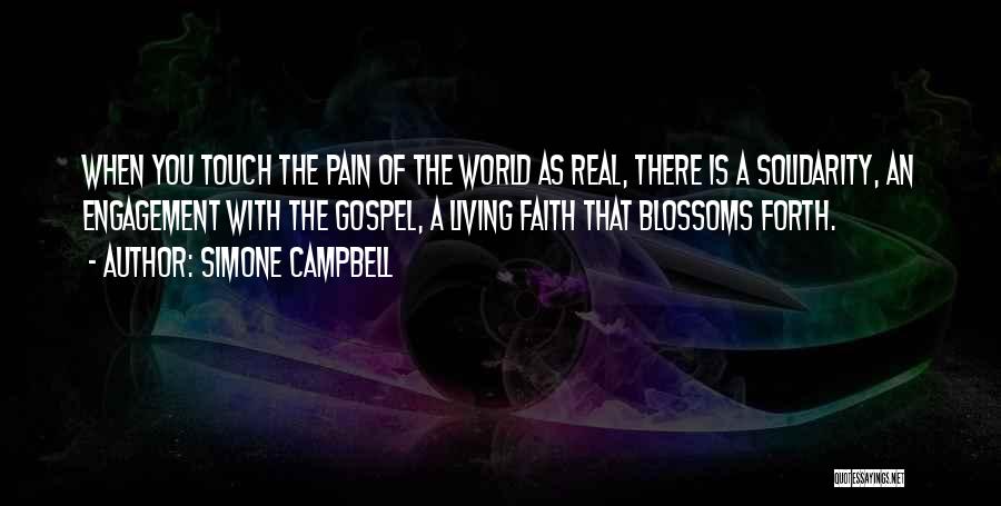 Living In A World Of Pain Quotes By Simone Campbell