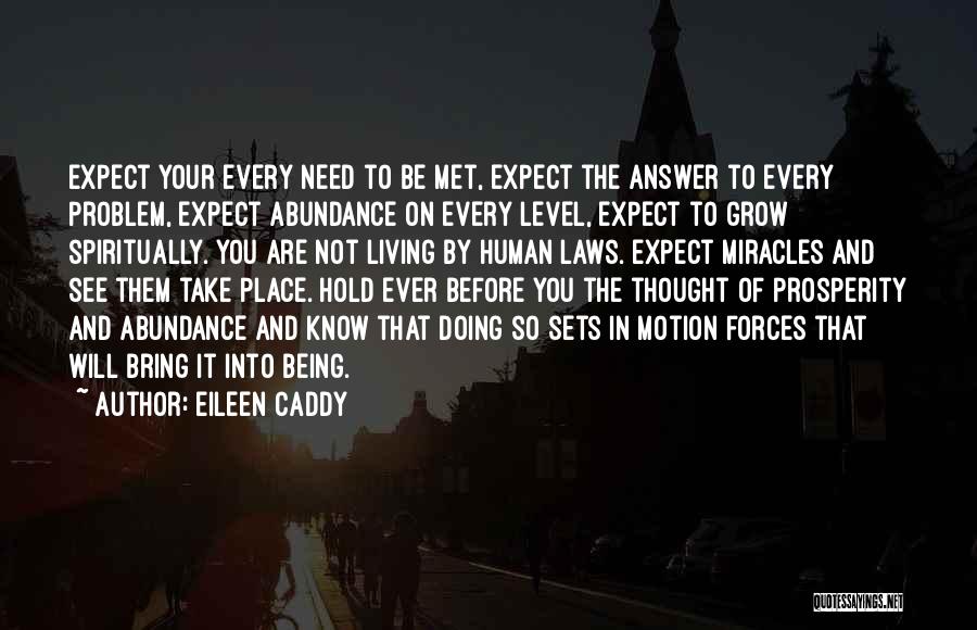 Living In Abundance Quotes By Eileen Caddy