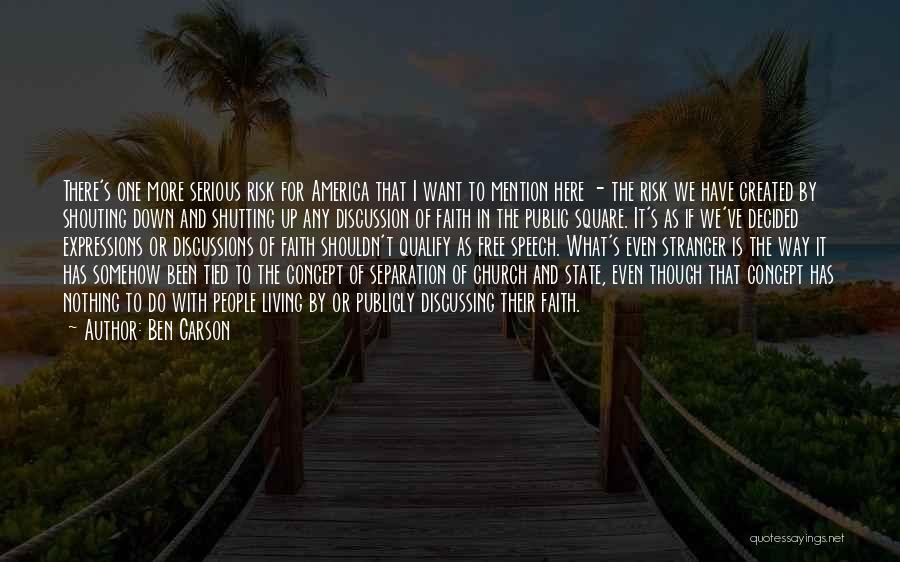 Living In America Quotes By Ben Carson