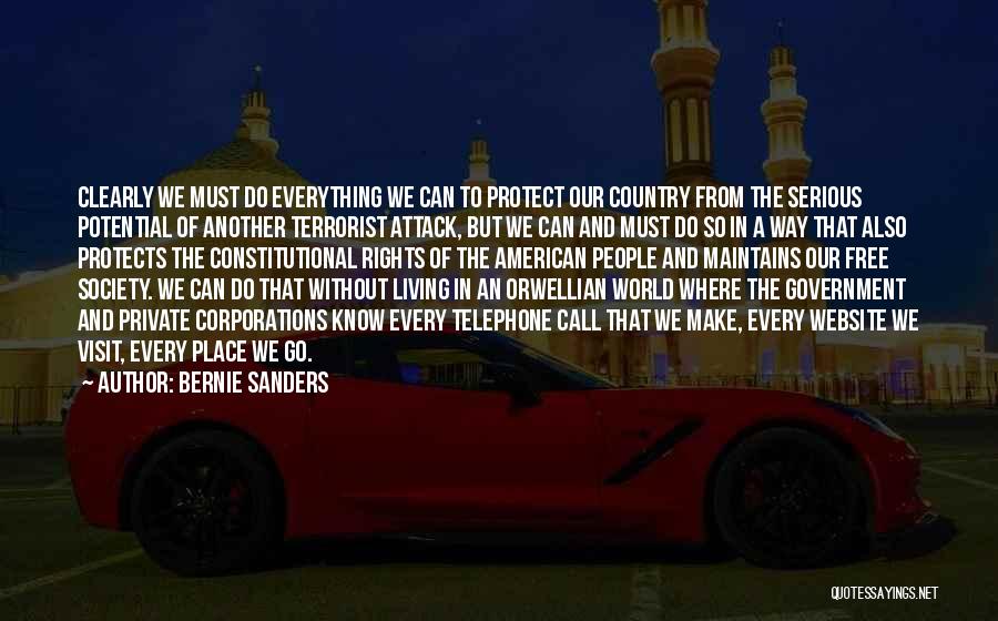 Living In Another Country Quotes By Bernie Sanders