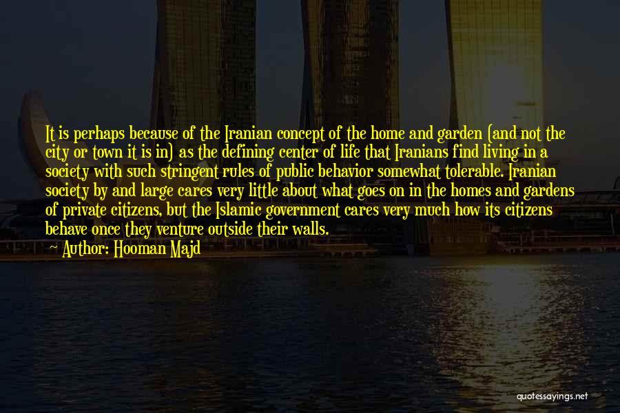 Living In City Quotes By Hooman Majd