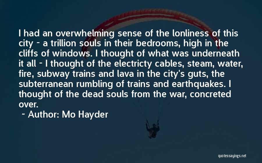 Living In City Quotes By Mo Hayder