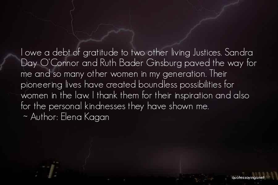 Living In Debt Quotes By Elena Kagan