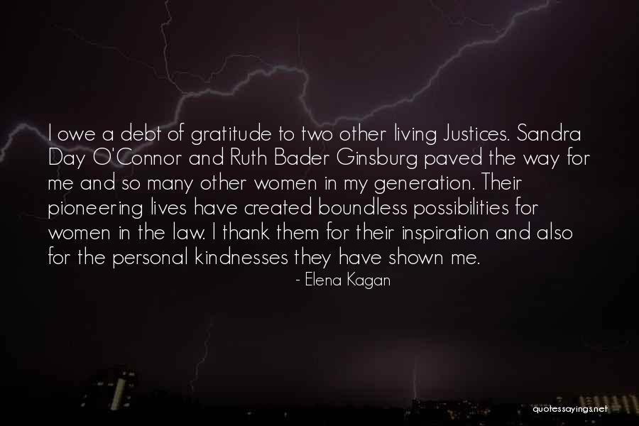 Living In Debt Quotes By Elena Kagan