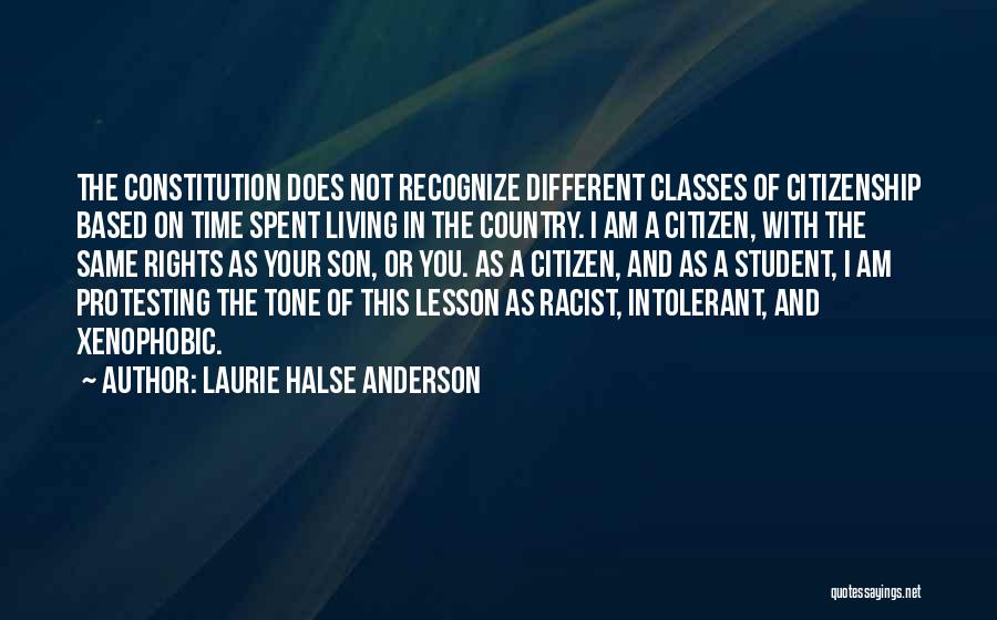 Living In Different Country Quotes By Laurie Halse Anderson