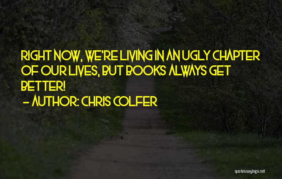 Living In Fantasy Quotes By Chris Colfer