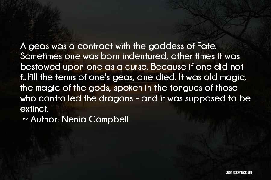 Living In Fantasy Quotes By Nenia Campbell