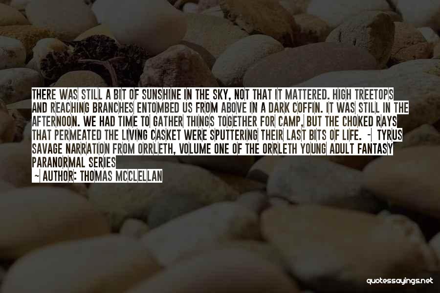 Living In Fantasy Quotes By Thomas McClellan