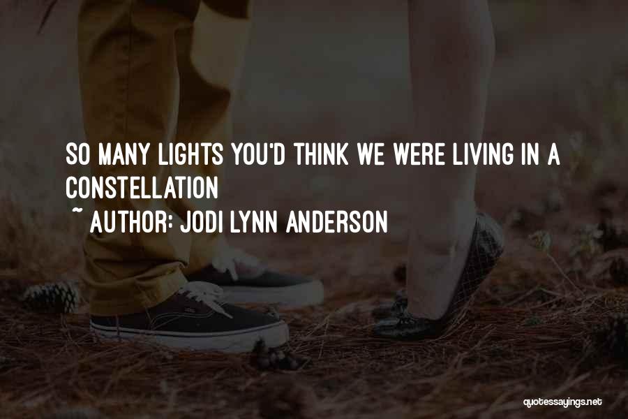 Living In New York City Quotes By Jodi Lynn Anderson