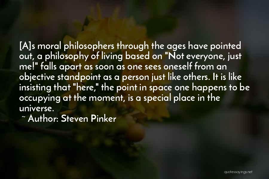 Living In One Place Quotes By Steven Pinker