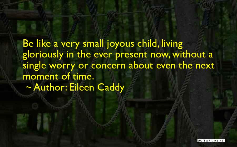 Living In Present Moment Quotes By Eileen Caddy