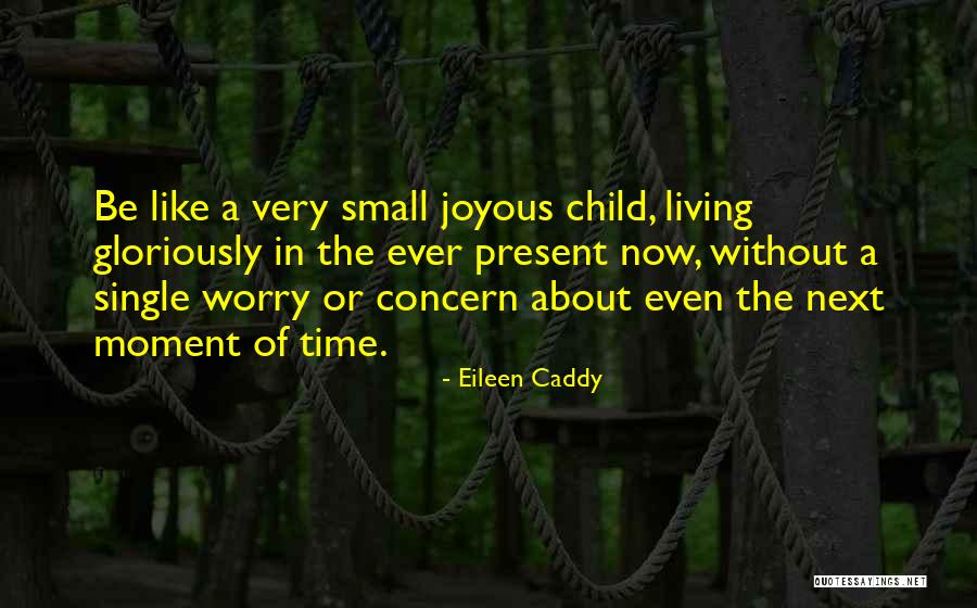 Living In Present Moment Quotes By Eileen Caddy