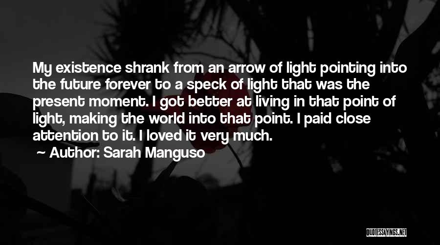 Living In Present Moment Quotes By Sarah Manguso