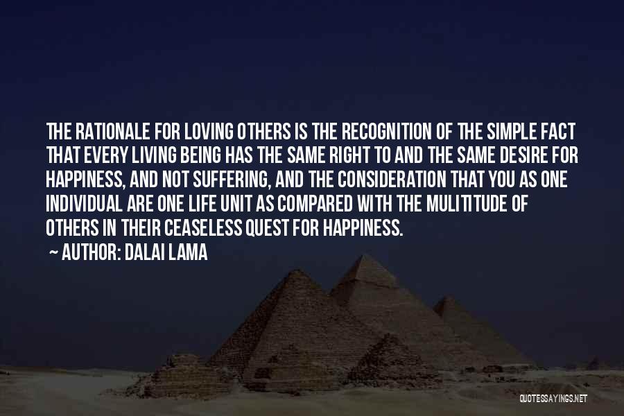 Living In Simple Life Quotes By Dalai Lama