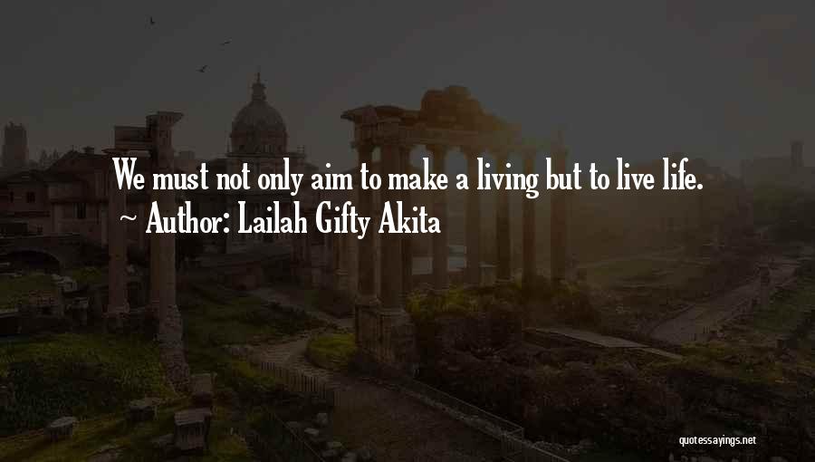 Living In Simple Life Quotes By Lailah Gifty Akita