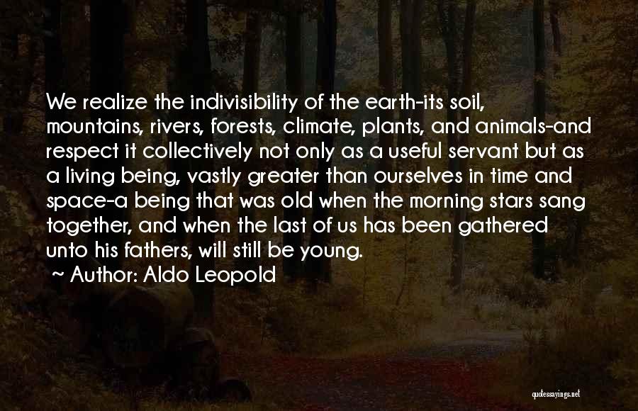 Living In The Mountains Quotes By Aldo Leopold