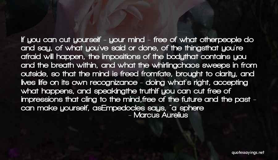 Living In The Past Present And Future Quotes By Marcus Aurelius